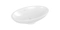 Villeroy & Boch V&B Aufsatzwaschtisch LOOP & FRIENDS 585x380mm, oval mit Über...