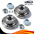 für Audi A3 TT VW Golf 5 Bora Seat Skoda 2x Radnabe Radlagersatz Hinten mit ABS