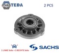 802 518 FEDERBEINLAGER DOMLAGER PAAR VORNE SACHS 2PCS NEU OE QUALITÄT