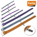 Karlie Leder-Halsband BUFFALO - Länge 24-65 cm - Kalbsleder Hundehalsband Adress