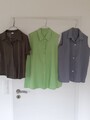 3 Blusen im Set, Gr. 38-40