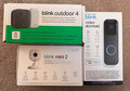 Blink Outdoor 4 1 Kamerasystem mit Sync Modul + Blink Mini 2 + Blink Türklingel