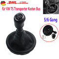 Schaltknauf Schaltsack mit Rahmen 5/6 Gang für VW T5 Transporter V Bus 2003-2015