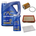 FEBI BILSTEIN Inspektionspaket 6L MANNOL Defender 10W-40 für VW Golf III 1H1