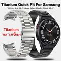 Titan Armband Für Samsung Galaxy Watch 6 5 4 40 44mm Classic 43 47mm 5 Pro 45mm