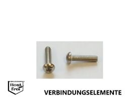 Linsenkopfschrauben mit Innensechskant ISO 7380 EDELSTAHL A2 