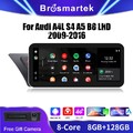 10,25" 8-Kern 128GB Android 14 Autoradio USB WiFi Für Audi A4/A5/B8/S4 2009-2016