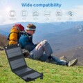Outdoor Solarpanel Faltbar USB Solar Ladegerät Solarmodul 20W 5V Solar Powerbank