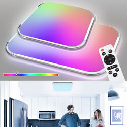 RGB Deckenleuchte LED Deckenlampe 24W-96W Beleuchtung Küche Lampe Küchenleuchte