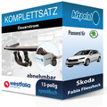 Für Skoda Fabia 06.2021- WESTFALIA Anhängerkupplung abnehmbar + 13polig E-Satz