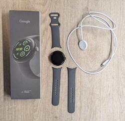 Google Pixel Watch 3 45mm Smartwatch WiFi/Bluetooth Schwarz