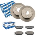 JURID BREMSSCHEIBEN 281mm + BELÄGE HINTEN passend für TOYOTA RAV4 3 4 A3 A4