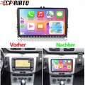 9'' 2GB+64GB Android 15 Apple Carplay Autoradio für VW CC GPS Navi Bluetooth FM