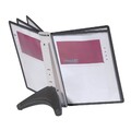 DURABLE Sichttafelsystem SHERPA soho  554001 DIN A4 schwarz mit 5 St. Sichttafel