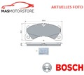 SATZ BREMSBELÄGE BREMSKLÖTZE VORNE BOSCH 0 986 424 970 A FÜR PORSCHE CAYENNE