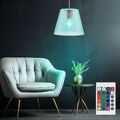 RGB LED Design Pendel Lampe Farbwechsel Küchen Hänge Leuchte 7 W Fernbedienung