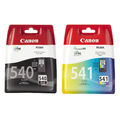 Canon PG540 Schwarz & CL541 Colour Druckerpatronen Bundle für PIXMA MG3250 Print