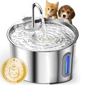 2.5L Trinkbrunnen Haustier Automatisch Wasserspender für Katzen Hunde mit Filter