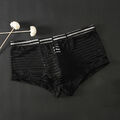 Sexy Männer Slips Transparente Mesh Boxershorts Unterwäsche Unterhosen   ♩