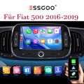 Für Fiat 500 2016-2019 Apple Carplay Autoradio GPS NAVI SWC WIFI Android 14 64GB