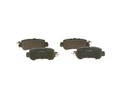 BOSCH Bremsbelagsatz, Scheibenbremse 0 986 494 732 für MAZDA