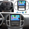 4+64G Autoradio Navi GPS Android13 Carplay Für Mercedes Benz Vito 3 W447 2014-20