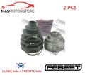 GELENK ANTRIEBSWELLE PAAR WHEEL SIDE VORNE FEBEST 1910-F30 2PCS V NEU