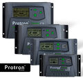 Protron PWM LCD Solarpanel Laderegler für Solarmodule 12V / 24V, 10A 20A 30A 60A