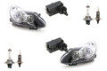 Scheinwerfer passend für Opel Corsa D 06-10 + H7 H1 L R schw./chr. m. Stellmotor