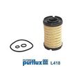 PURFLUX (L418) Ölfilter für AUDI SEAT SKODA VW