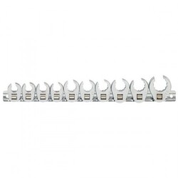 *KS Tools 3/8" 12kant-Einsteck-Maulschlüssel-Satz,10-tlg.CHROME+, 913.3900