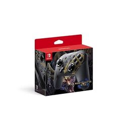 Nintendo Switch Pro controller Monster Hunter Rise Special Edition Black JAP FS