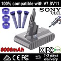 9.0Ah Akku Für Dyson V7 Animal Motorhead Absolute Staubsauger Sony Cell + Filter