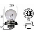 Glühlampe HELLA 8GA 008 899-061 STANDARD für