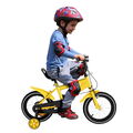 14 Zoll Kinderfahrrad Jungen M?dchen Fahrrad 12-16 Jahre mit Hilfsrad Rad Bike