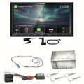 Kenwood DNX-7190DABS Android Auto Carplay DAB+ USB CD Einbauset für Fox Polo 9N3