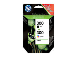 HP CC640EE+CC643EE, 300 schwarz + color, DeskJet F4280, Photosmart, (CN637EE)