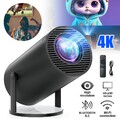 Mini Smart Beamer 4K UHD 5G WiFi Heimkino Projektor LED Bluetooth Android DHL