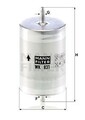 MANN-FILTER Kraftstofffilter für MERCEDES-BENZ VW