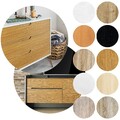 Klebefolie 8,50€/m² Selbstklebende Folie Tapete Möbel Küche Tür Holz Optik Dekor