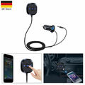 DE Bluetooth Auto KFZ Wireless 3.5mm AUX in Audio Empfänger Musik Stereo Adapter