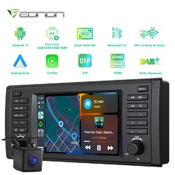 Für BMW E39 525 Android 13 6+64G 7" QLED Bildschirm Autoradio NAVI Apple Carplay
