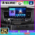 13.1" Android 14 64G CarPlay Autoradio GPS DAB+ Für Ford Transit Custom Tourneo