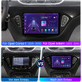 DAB+ 4Core 1+32G Android13 Autoradio Für Opel Corsa E Adam GPS Navi WIFI CarPlay