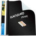 Tafelfolie Selbstklebend Kreidefolie Schwarz Beschriftbar Wanddeko 45*100cm