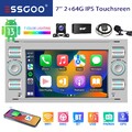 64G Android 14 Autoradio Carplay Navi Für Ford Focus C S Max Transit Mondeo DAB+