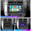 Android 14 Autoradio Carplay GPS Navi Für VW Polo 9N Golf 4 Passat B5 T5 SWC DAB