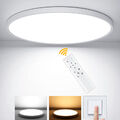 LED Deckenlampe Deckenleuchte Panel Schlafzimmer Bad Wohnzimmer Flur Dimmbar DHL