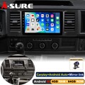 4+64G Android 15 Autoradio für VW T6 Transporter Multivan FM GPS Navi RDS BT Kam