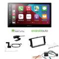 Pioneer Autoradio Apple CarPlay Bluetooth für Seat Toledo IV ab 2014 piano